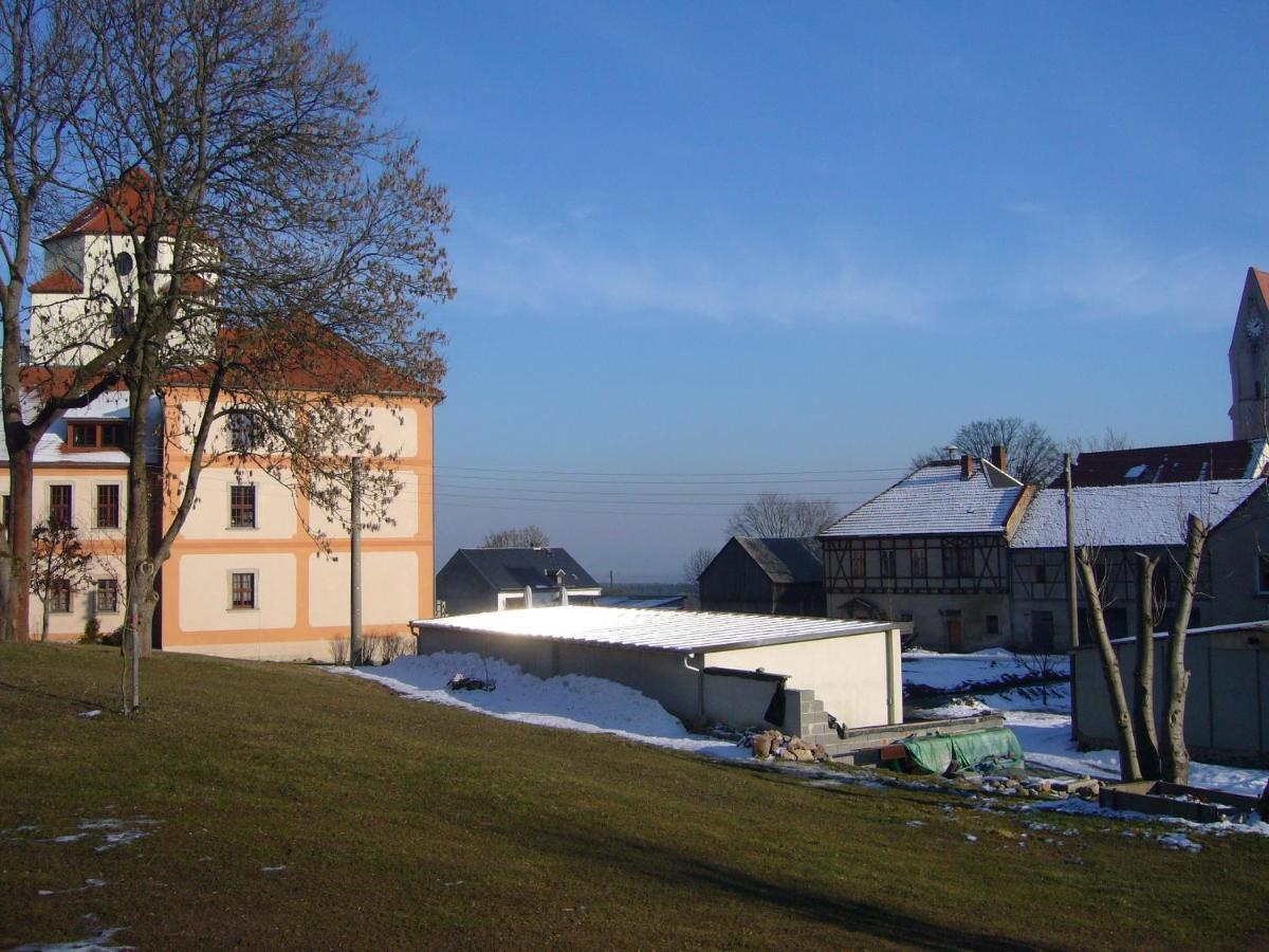 Hotel Garni Schloss Schoenberg Bad Brambach Dış mekan fotoğraf